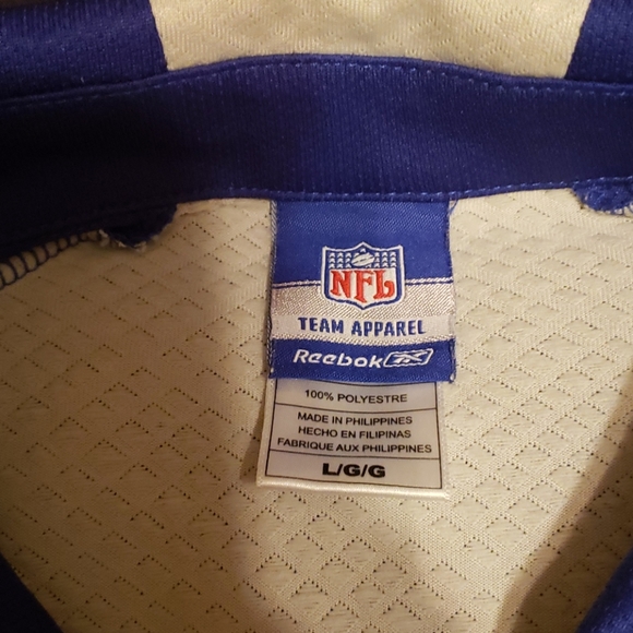 New Yorks Giants Jersey Reebok- good condition - Picture 4 of 4